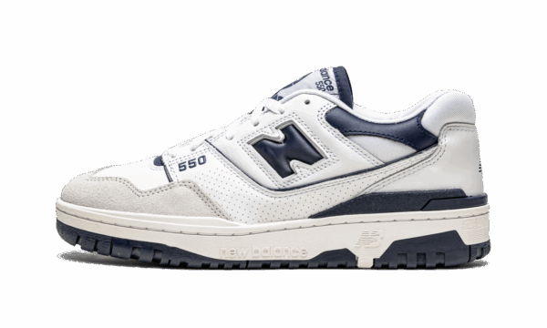550 White Navy Blue
