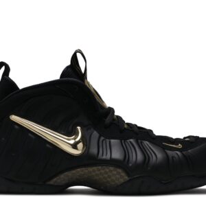 Air Foamposite Pro Black Metallic Gold
