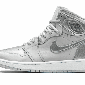 Air Jordan 1 High Og Gs Cojp Metallic Silver