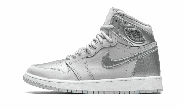 Air Jordan 1 High Og Gs Cojp Metallic Silver