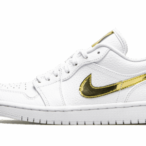Air Jordan 1 Lo Se Wmns White Metallic Gold