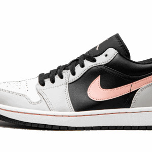 Air Jordan 1 Low Black Grey Coral