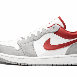 Air Jordan 1 Low Se White Grey Red
