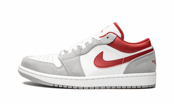 Air Jordan 1 Low Se White Grey Red