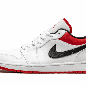 Air Jordan 1 Low White University Red