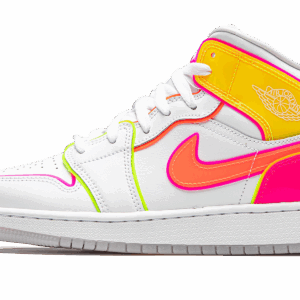 Air Jordan 1 Mid Gs Edge Glow