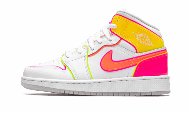 Air Jordan 1 Mid Gs Edge Glow