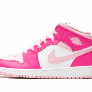 Air Jordan 1 Mid Gs Fierce Pink