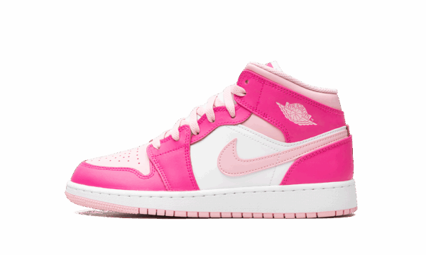 Air Jordan 1 Mid Gs Fierce Pink