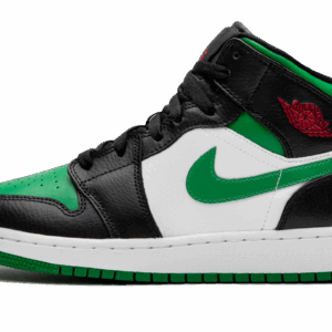 Air Jordan 1 Mid Gs Green Toe