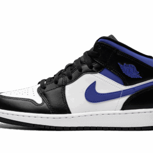 Air Jordan 1 Mid Gs Racer Blue Black White