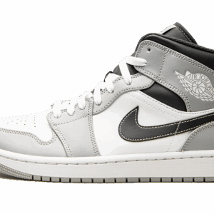 Air Jordan 1 Mid Light Smoke Grey 20
