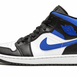 Air Jordan 1 Mid Racer Blue Black White