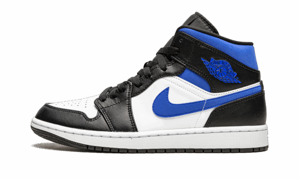 Air Jordan 1 Mid Racer Blue Black White