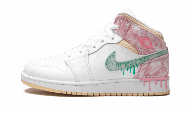 Air Jordan 1 Mid Se Gs Ice Cream