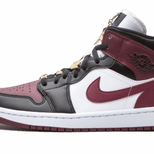 Air Jordan 1 Mid Se Wmns Gold Pendants