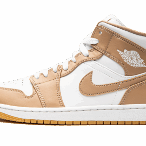 Air Jordan 1 Mid Tan Gum