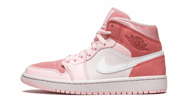 Air Jordan 1 Mid Wmns Digital Pink