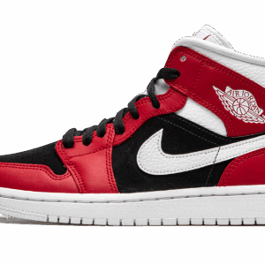 Air Jordan 1 Mid Wmns Gym Red Black
