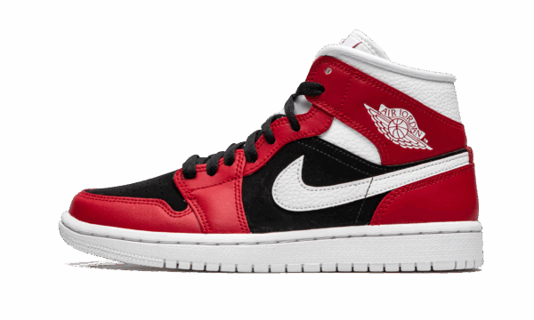 Air Jordan 1 Mid Wmns Gym Red Black