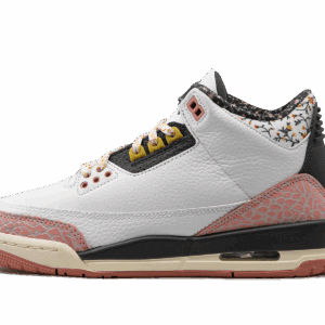 Air Jordan 3 Gs White Red Stardust