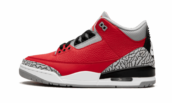 Air Jordan 3 Retro Red Cement Unite