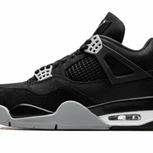 Air Jordan 4 Black Canvas