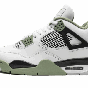 Air Jordan 4 Retro Wmns Seafoam Oil Green