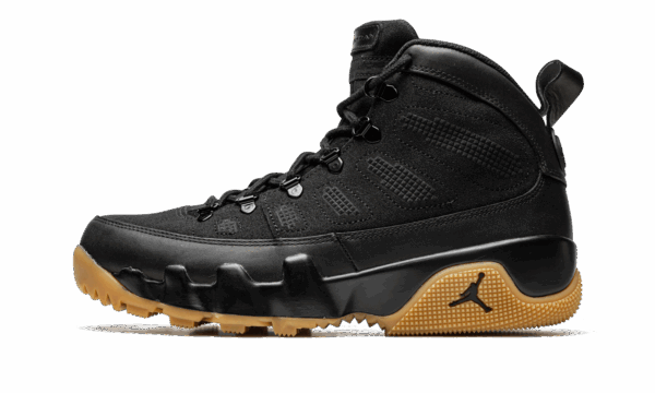 Air Jordan 9 Boot Black Gum