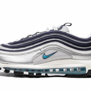 Air Max 97 Metallic Silver Chlorine Blue