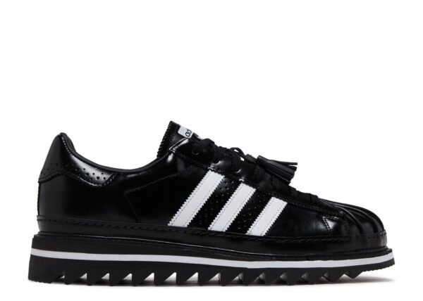Clot X Superstar Black White