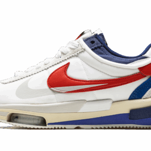 Cortez 40 Sacai White Red Blue