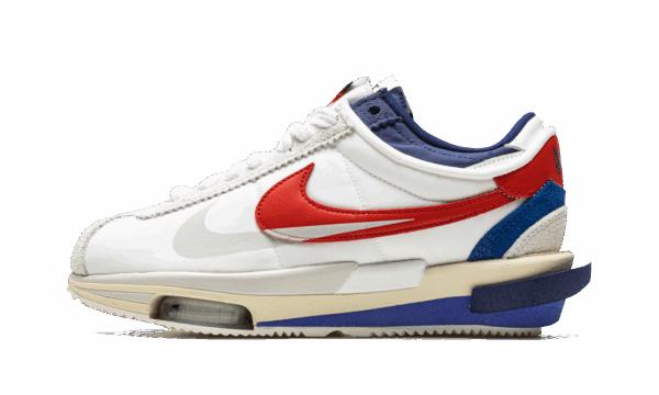 Cortez 40 Sacai White Red Blue