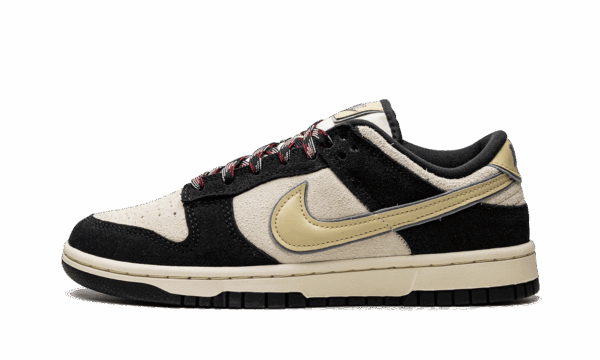Dunk Lo Lx Mns Wmns Black Cream Suede