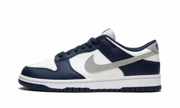 Dunk Low Navy White Grey
