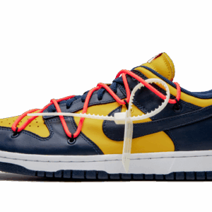 Dunk Low Off White University Gold