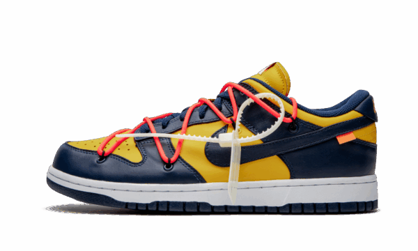 Dunk Low Off White University Gold