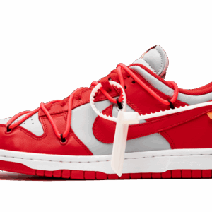 Dunk Low Off White University Red