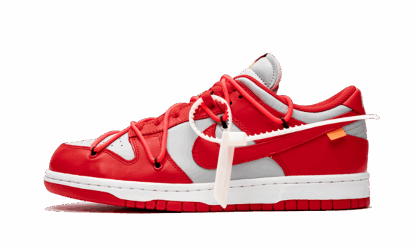 Dunk Low Off White University Red