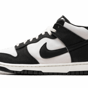 Dunk Mid Black White