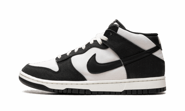 Dunk Mid Black White