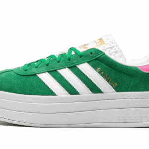 Gazelle Bold Wmns Green Lucid Pink