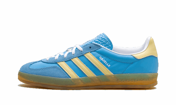 Gazelle Indoor Wmns Semi Blue Burst Almost Yellow