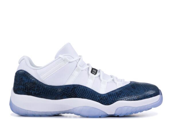 Jordan 11 Retro Low Navy Snakeskin 2019