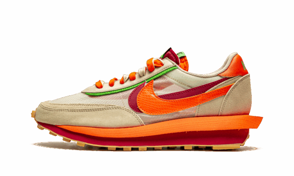 Ldwaffle Sacai X Clot Net Orange Blaze