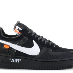 Off White X Air Force 1 Low Black