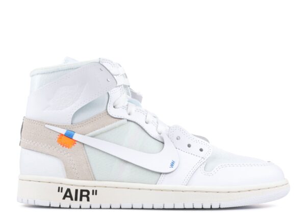 Off White X Jordan 1 Retro High Og White 2018