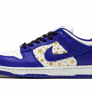 Sb Dunk Low Supreme Stars Hyper Blue